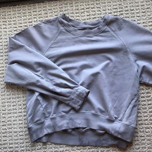 Lulu Lemon grey / lavender tye dye pullover!
